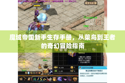 魔域帝国新手生存手册，从菜鸟到王者的奇幻冒险指南