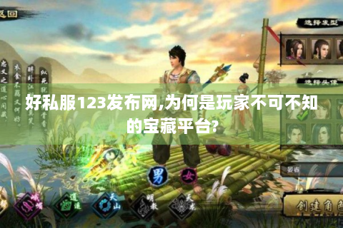 好私服123发布网,为何是玩家不可不知的宝藏平台?