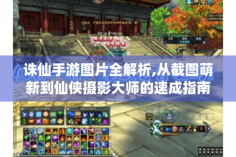 诛仙手游图片全解析,从截图萌新到仙侠摄影大师的速成指南