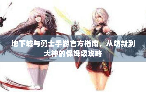 地下城与勇士手游官方指南，从萌新到大神的保姆级攻略