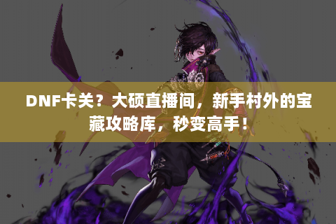 DNF卡关？大硕直播间，新手村外的宝藏攻略库，秒变高手！