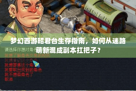 梦幻西游昭君台生存指南，如何从迷路萌新混成副本扛把子？