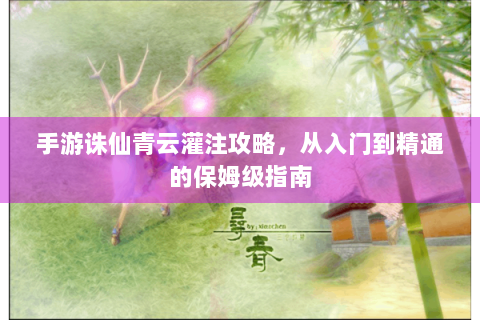 手游诛仙青云灌注攻略，从入门到精通的保姆级指南