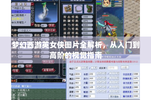 梦幻西游英女侠图片全解析，从入门到高阶的视觉指南