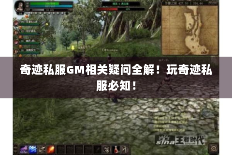 奇迹私服GM相关疑问全解！玩奇迹私服必知！