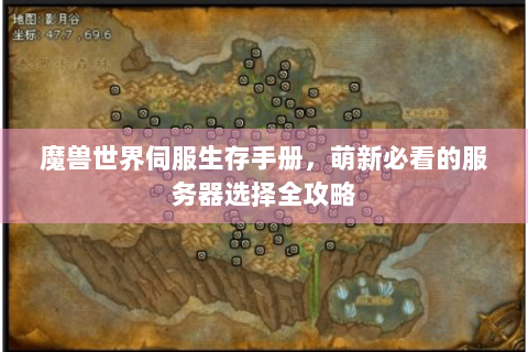 魔兽世界伺服生存手册，萌新必看的服务器选择全攻略