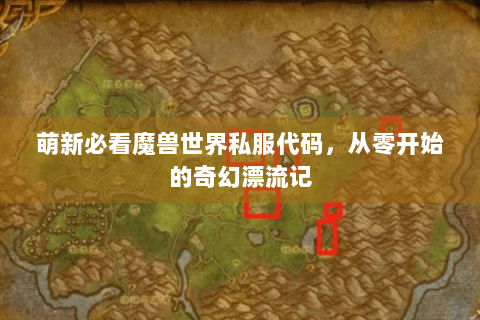 萌新必看魔兽世界私服代码，从零开始的奇幻漂流记