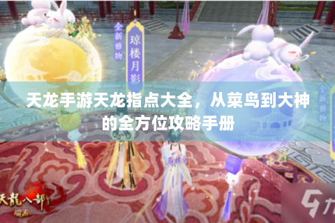 天龙手游天龙指点大全，从菜鸟到大神的全方位攻略手册