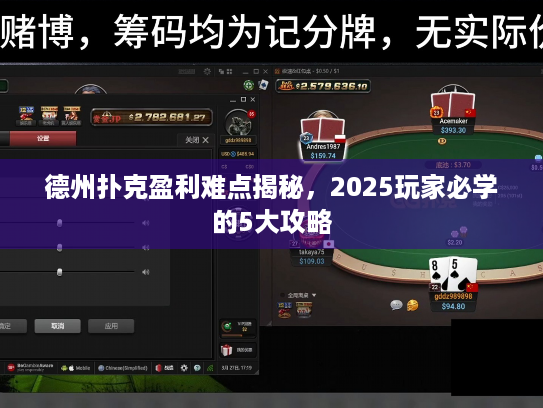 德州扑克盈利难点揭秘，2025玩家必学的5大攻略