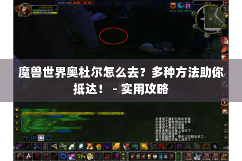 魔兽世界奥杜尔怎么去？多种方法助你抵达！ - 实用攻略