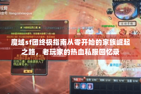 魔域sf团终极指南从零开始的家族崛起之路，老玩家的热血私服回忆录
