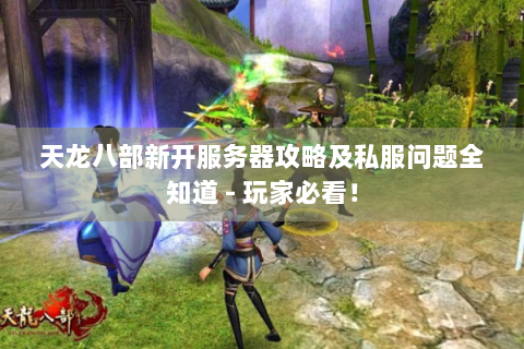 天龙八部新开服务器攻略及私服问题全知道 - 玩家必看！