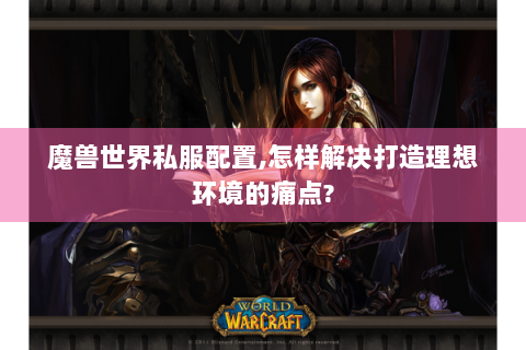 魔兽世界私服配置,怎样解决打造理想环境的痛点?