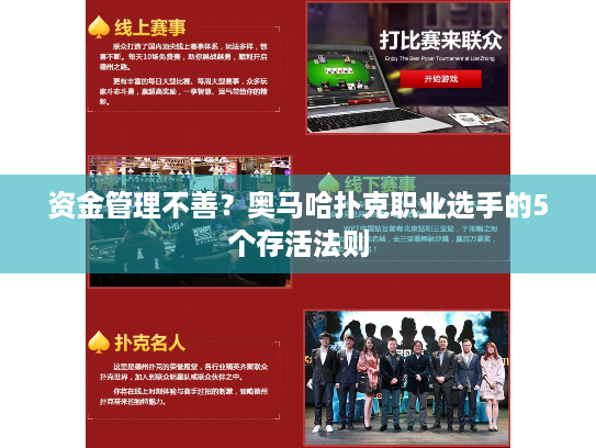 资金管理不善？奥马哈扑克职业选手的5个存活法则