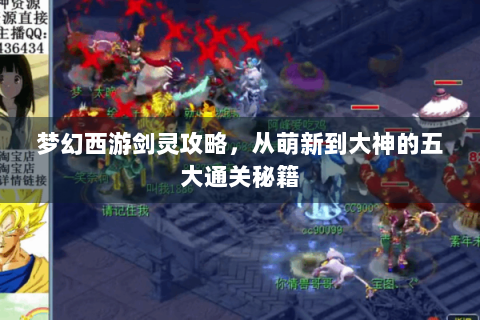 梦幻西游剑灵攻略，从萌新到大神的五大通关秘籍