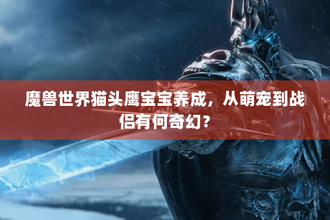 魔兽世界猫头鹰宝宝养成，从萌宠到战侣有何奇幻？