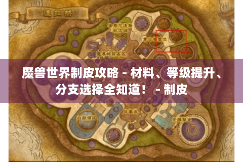 魔兽世界制皮攻略 - 材料、等级提升、分支选择全知道！ - 制皮