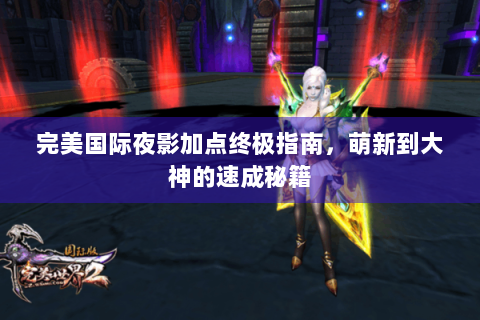 完美国际夜影加点终极指南，萌新到大神的速成秘籍