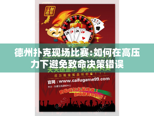 德州扑克现场比赛:如何在高压力下避免致命决策错误