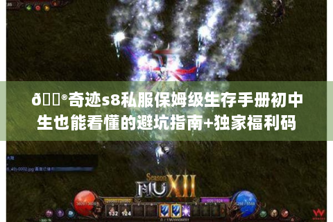 🎮奇迹s8私服保姆级生存手册初中生也能看懂的避坑指南+独家福利码
