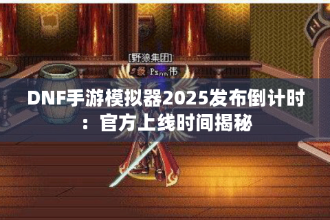 DNF手游模拟器2025发布倒计时：官方上线时间揭秘