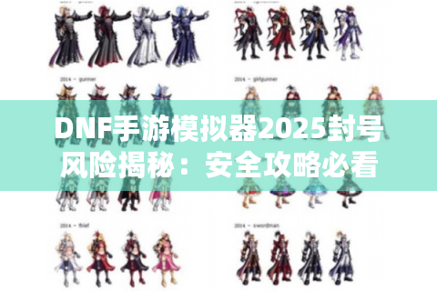 DNF手游模拟器2025封号风险揭秘：安全攻略必看