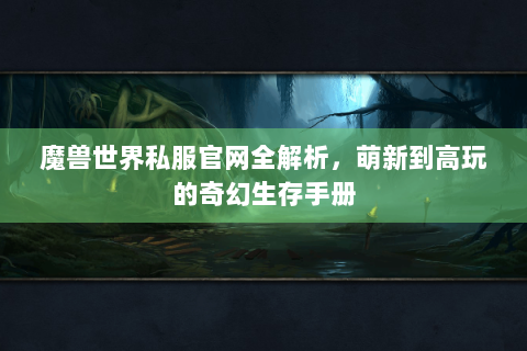 魔兽世界私服官网全解析，萌新到高玩的奇幻生存手册