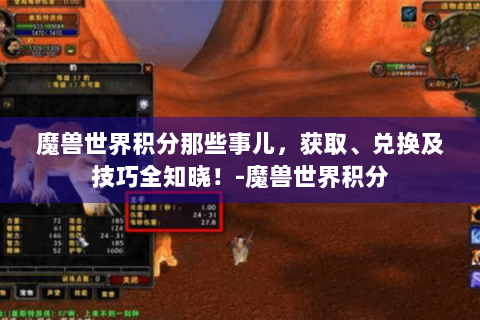 魔兽世界积分那些事儿，获取、兑换及技巧全知晓！-魔兽世界积分