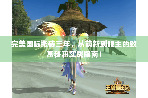 完美国际搬砖三年，从萌新到服主的致富秘籍实战指南！
