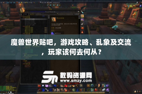 魔兽世界贴吧，游戏攻略、乱象及交流，玩家该何去何从？