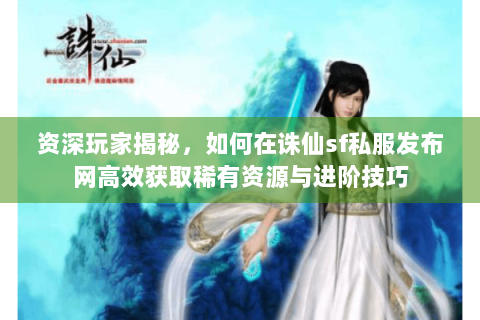 资深玩家揭秘，如何在诛仙sf私服发布网高效获取稀有资源与进阶技巧