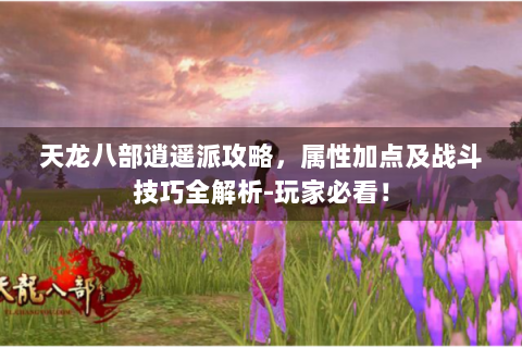 天龙八部逍遥派攻略，属性加点及战斗技巧全解析-玩家必看！