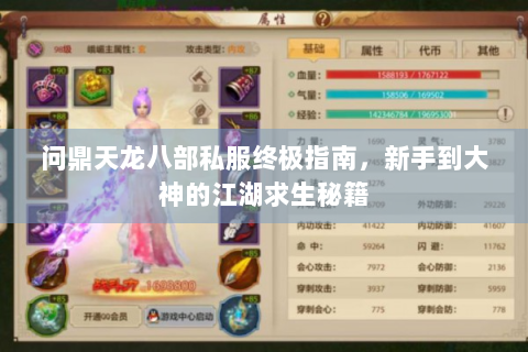 问鼎天龙八部私服终极指南，新手到大神的江湖求生秘籍