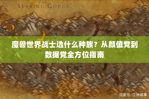 魔兽世界战士选什么种族？从颜值党到数据党全方位指南