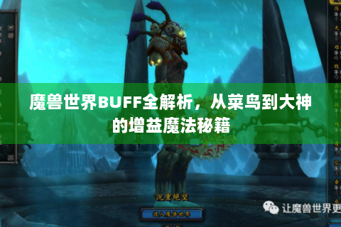 魔兽世界BUFF全解析，从菜鸟到大神的增益魔法秘籍