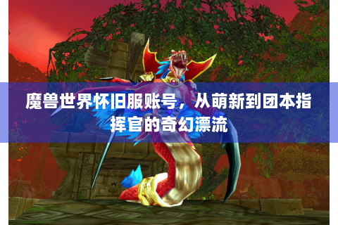魔兽世界怀旧服账号，从萌新到团本指挥官的奇幻漂流