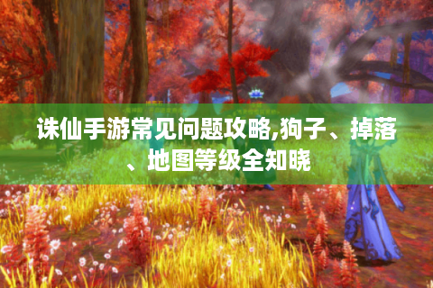 诛仙手游常见问题攻略,狗子、掉落、地图等级全知晓