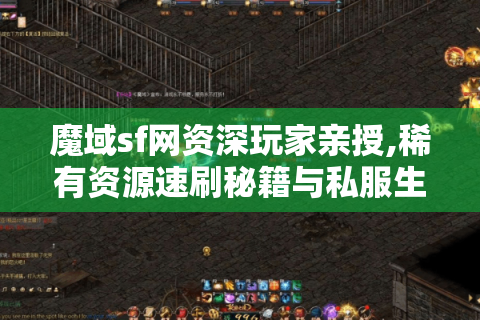 魔域sf网资深玩家亲授,稀有资源速刷秘籍与私服生存法则