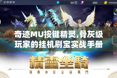 奇迹MU按键精灵,骨灰级玩家的挂机刷宝实战手册