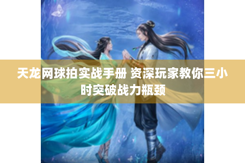天龙网球拍实战手册 资深玩家教你三小时突破战力瓶颈