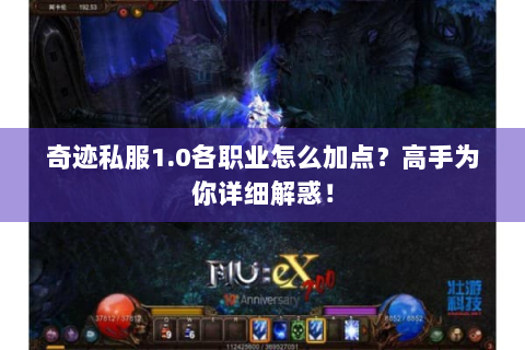 奇迹私服1.0各职业怎么加点？高手为你详细解惑！