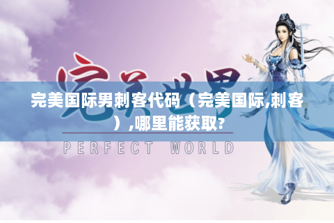 完美国际男刺客代码（完美国际,刺客）,哪里能获取?