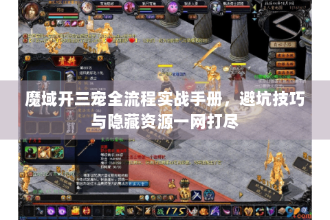 魔域开三宠全流程实战手册，避坑技巧与隐藏资源一网打尽