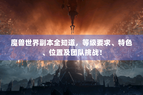魔兽世界副本全知道，等级要求、特色、位置及团队挑战！