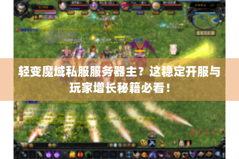 轻变魔域私服服务器主？这稳定开服与玩家增长秘籍必看！