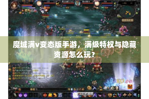 魔域满v变态版手游，满级特权与隐藏资源怎么玩？