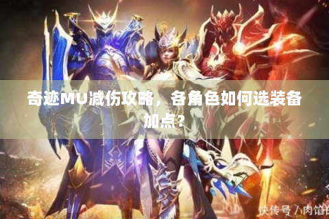 奇迹MU减伤攻略，各角色如何选装备加点？