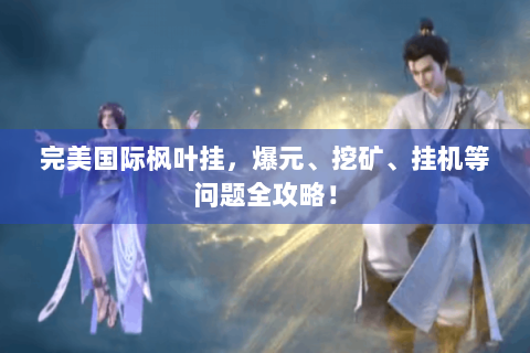 完美国际枫叶挂，爆元、挖矿、挂机等问题全攻略！
