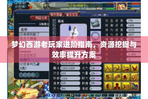 梦幻西游老玩家进阶指南，资源挖掘与效率提升方案