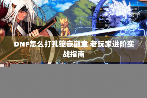 DNF怎么打孔镶嵌徽章 老玩家进阶实战指南